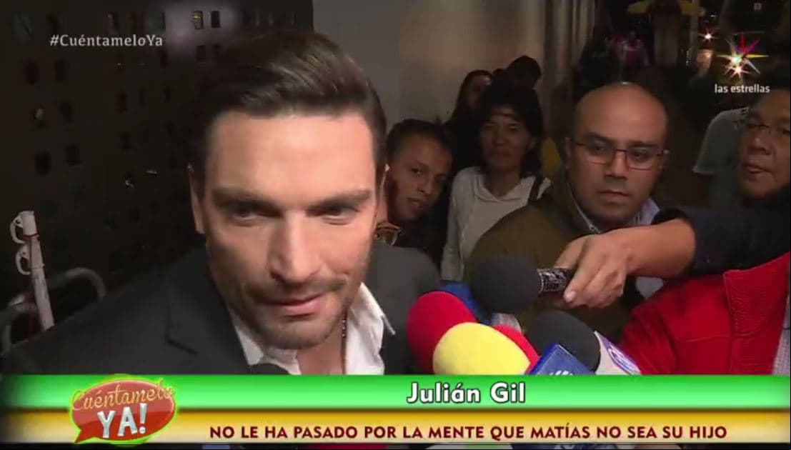 ¡La paternidad de Julián Gil está más en duda que nunca!