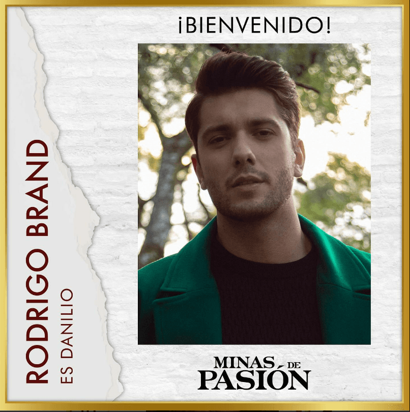 Rodrigo Brand será 'Danilo', un personaje que complicará la vida a muchos.