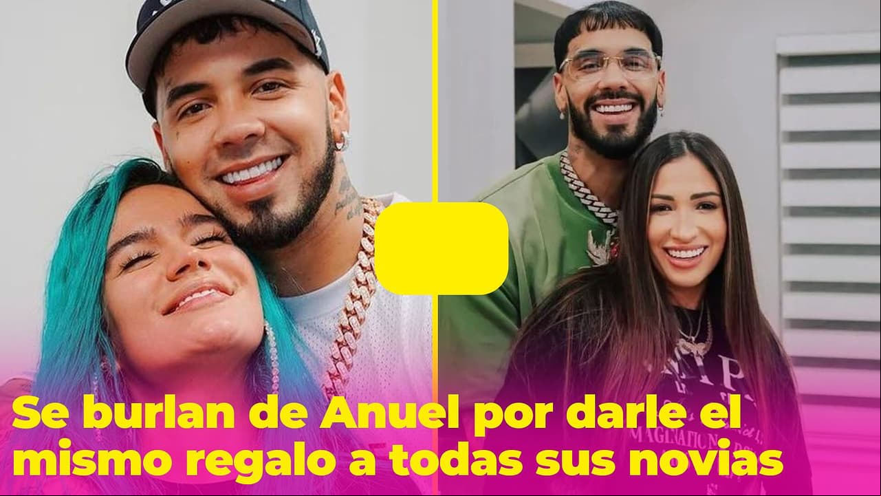Anuel le regala a su novia lo mismo que le dio a Karol G y Yailin: le dicen que ya suelte el pasado
