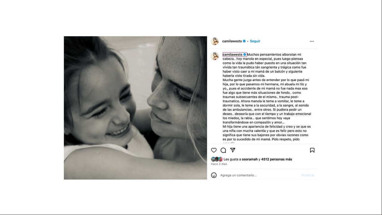 A sus casi 8 años, Manola sufre estrés postraumático.