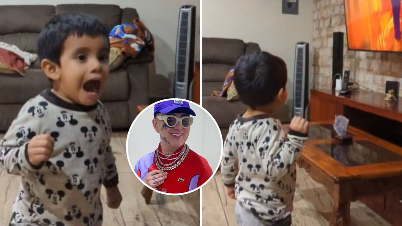Papá agradece a reguetonero por enseñarle a su hijo a decir las vocales