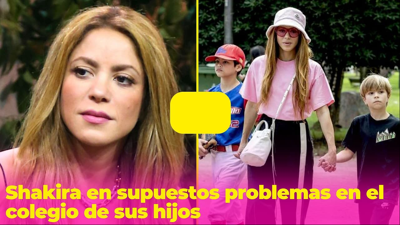 Shakira estaría en conflicto con los padres de familia de la escuela de Milan y Sasha, ¿qué pasó?
