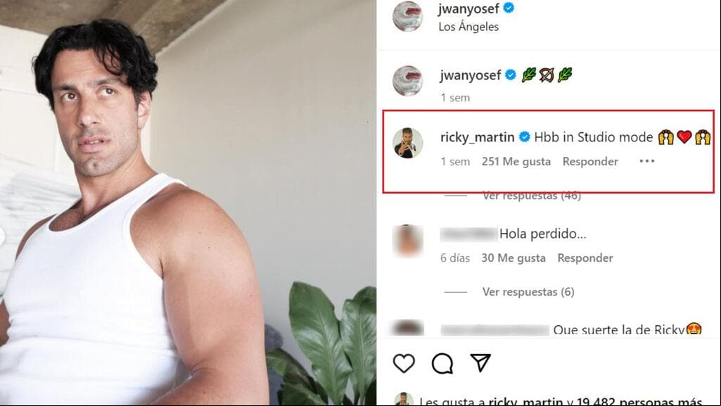 El pasado 4 de julio, Ricky Martin ya le había dejado un cariñoso mensaje a su ahora ex Jwan Yosef.