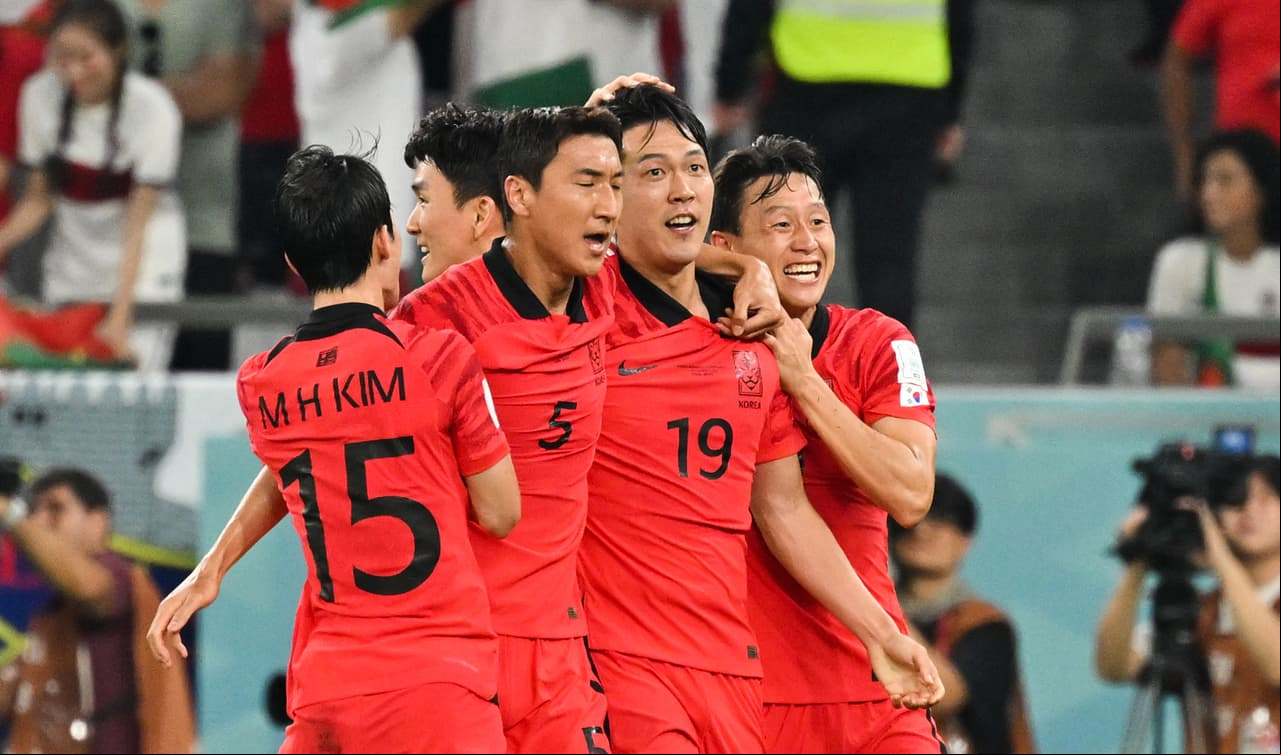 Selección Portugal pierde ante Corea del sur y dejan fuera a Uruguay