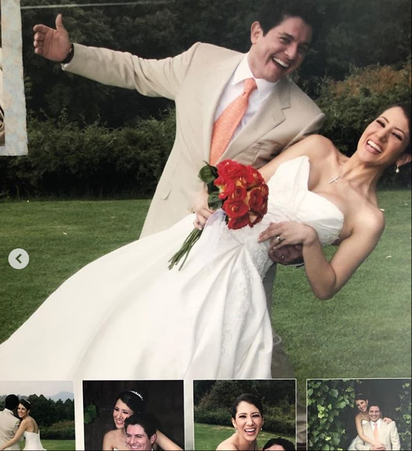 Ernesto Laguardia y Patricia Rodríguez se casaron el 19 mayo de 2007, siendo la segunda vez que el actor llegaba al altar, ya que anteriormente estuvo con la modelo Cynthia Yedid.