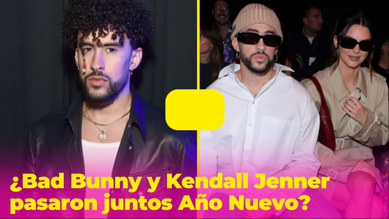 ¿Bad Bunny despidió el año 2023 junto a Kendall Jenner? Video causa revuelo