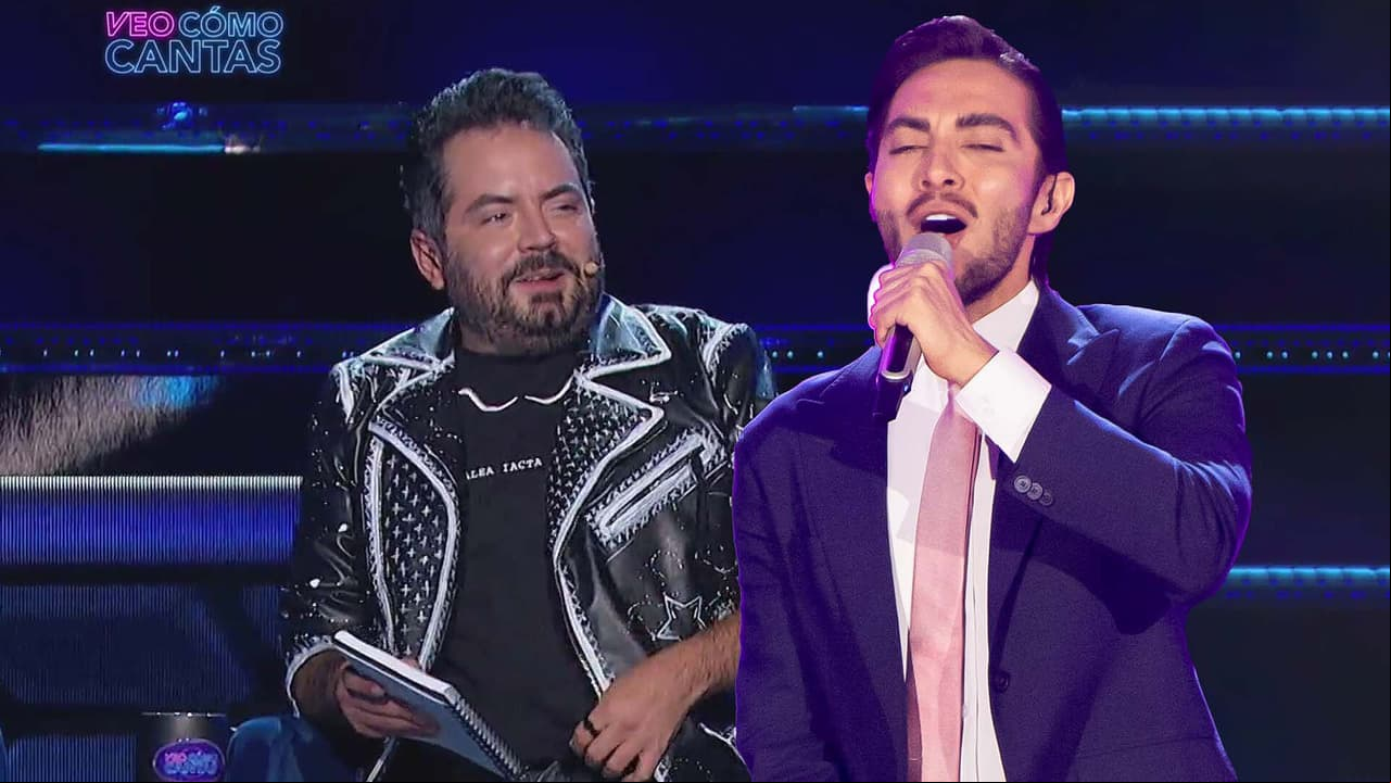 José Eduardo Derbez se sonroja mientras el Contador da pistas de su voz