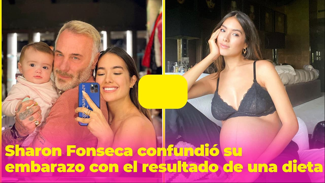 Sharon Fonseca no sabía que estaba embarazada de Blu: pensó que sus cambios eran por una "dieta"