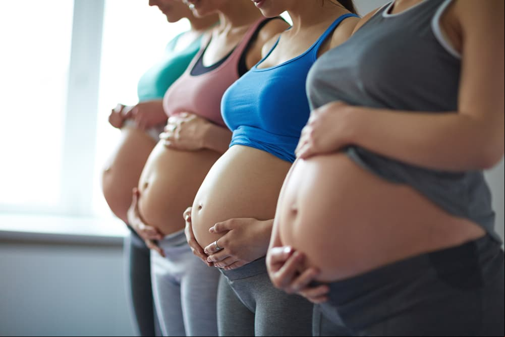 Cuatro hermanas se embarazan al mismo tiempo y su historia se hace viral