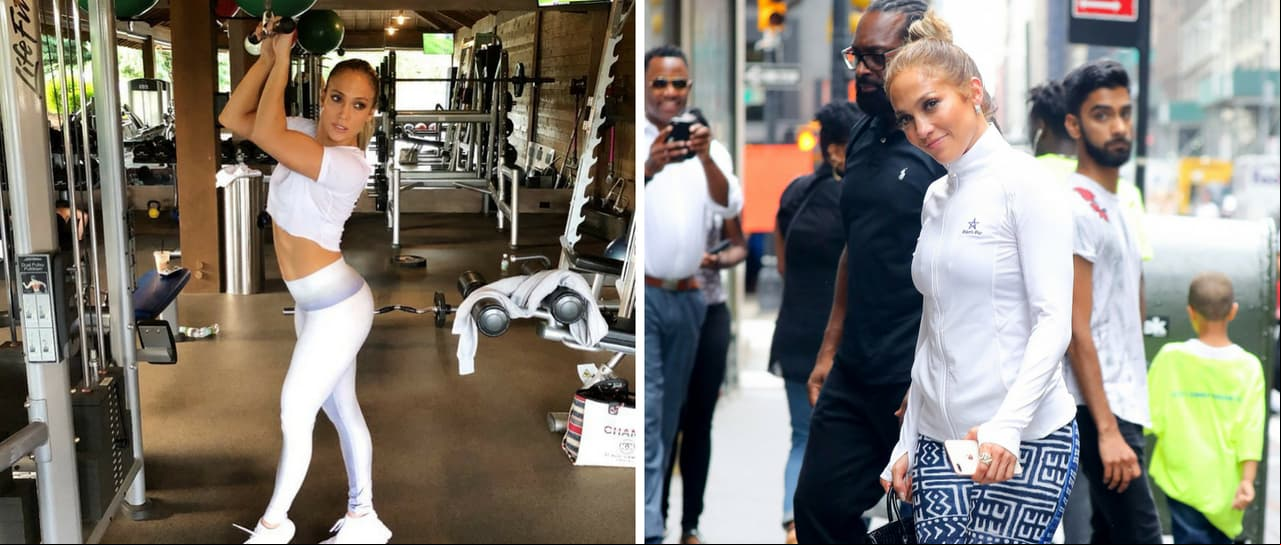 La rutina exprés de Jennifer Lopez para lucir curvas perfectas