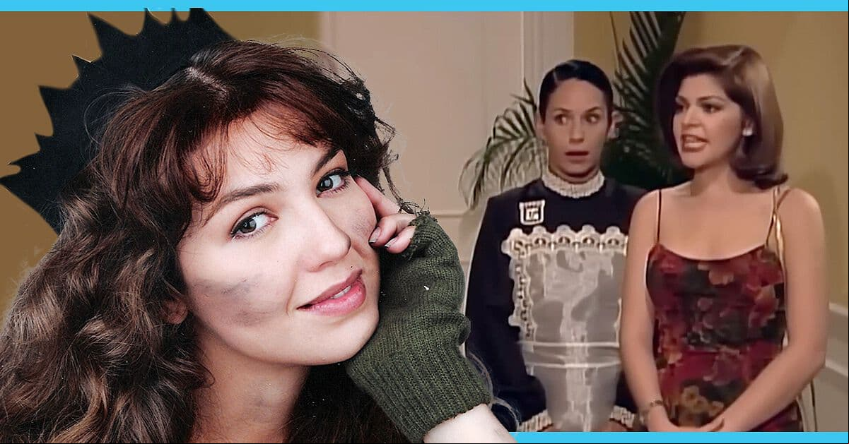 ¿Thalía e Itatí Cantoral se daban cachetadas de verdad en María la del Barrio?