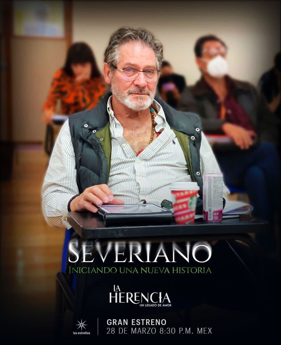 Leonardo Daniel será 'Severian', padre de los cinco hermanos y del personaje de Michelle Renaud.