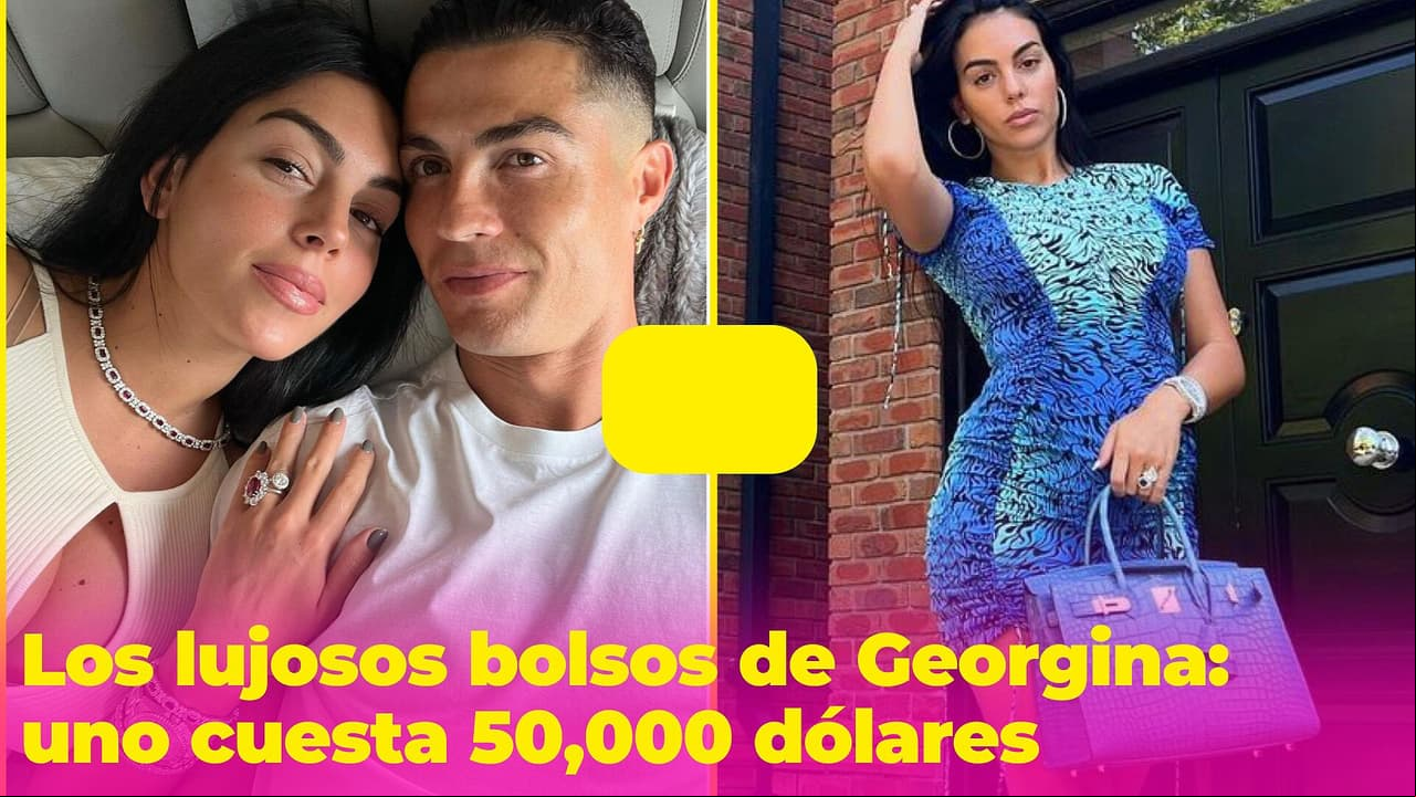 Los lujosos bolsos de Georgina Rodríguez que está dispuesta a compartir: uno cuesta 50.000 dólares
