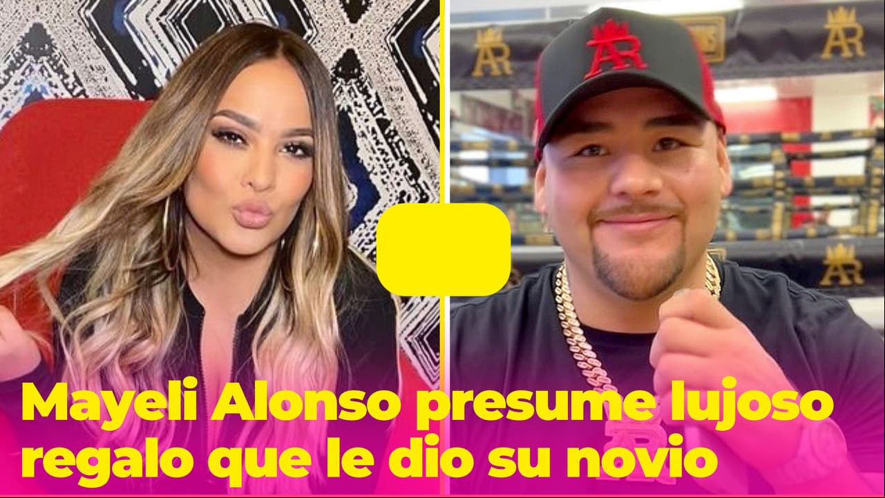 Mayeli Alonso presume el enorme regalo que le dio su nuevo galán, ¡costó más de 230 mil dólares!
