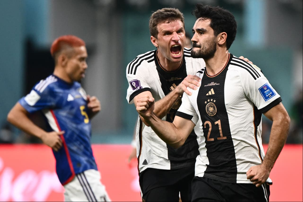 Japón logró llevarse la victoria ante Alemania en un partido que empezaron perdiendo.