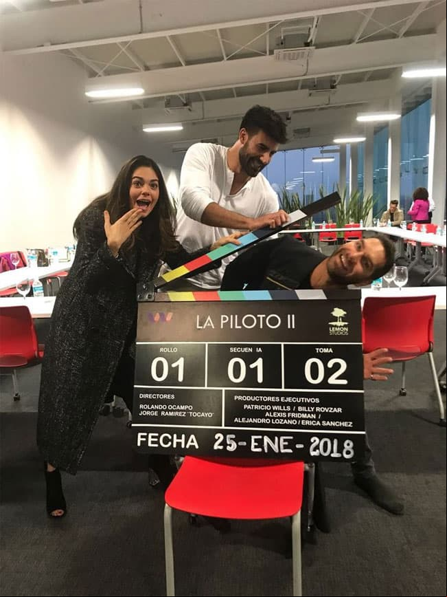 Livia Brito, Juan Colucho y Arap Bethke