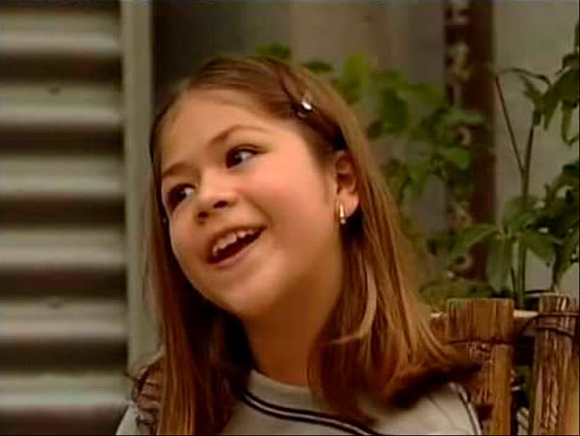 Melina Escobedo dio vida a la pequeña niña villana de la historia que envidió a Daniela y trató de quitarle el cariño de Martín, manipulando a todos sus amigos.