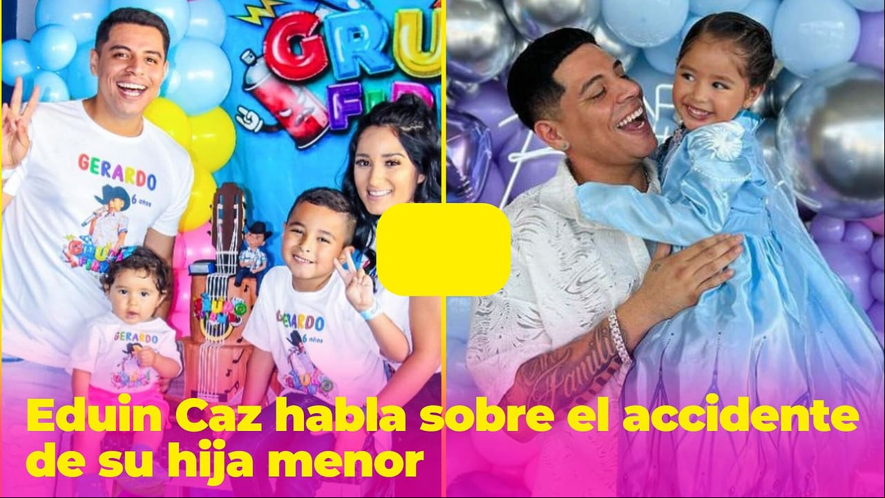 "Es un desastre y no podemos pararla": Eduin Caz da razón sobre el accidente de su hija