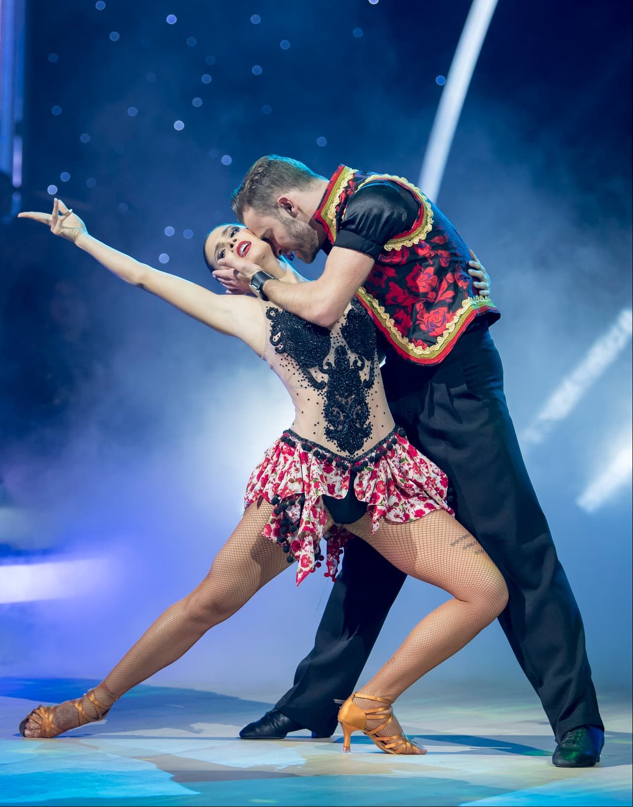 Mientras que Greeicy Rendón bailó Flamenco en su última rutina de la competencia.