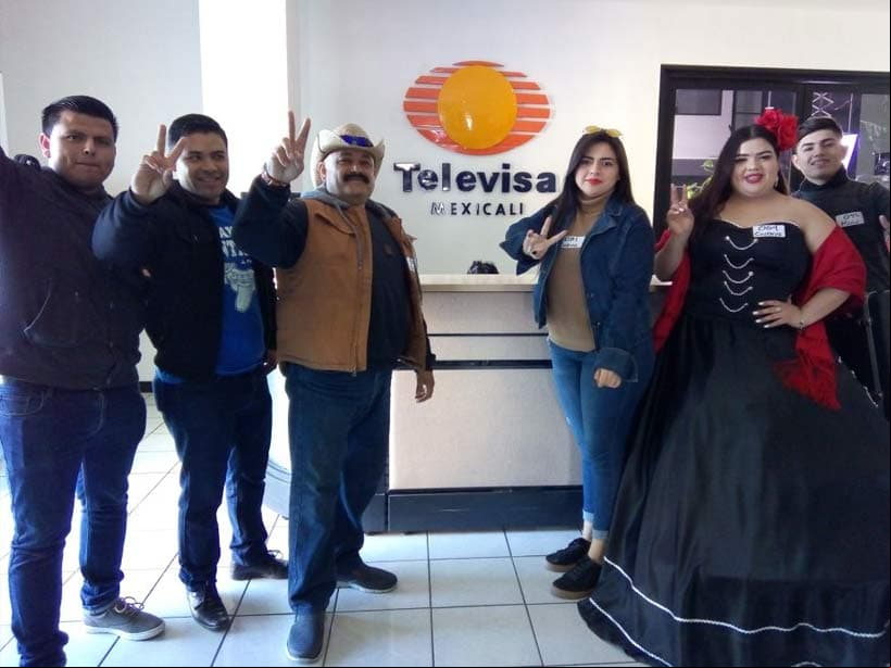 Por supuesto las fotos del recuerdo no se hicieron esperar entre los aspirantes