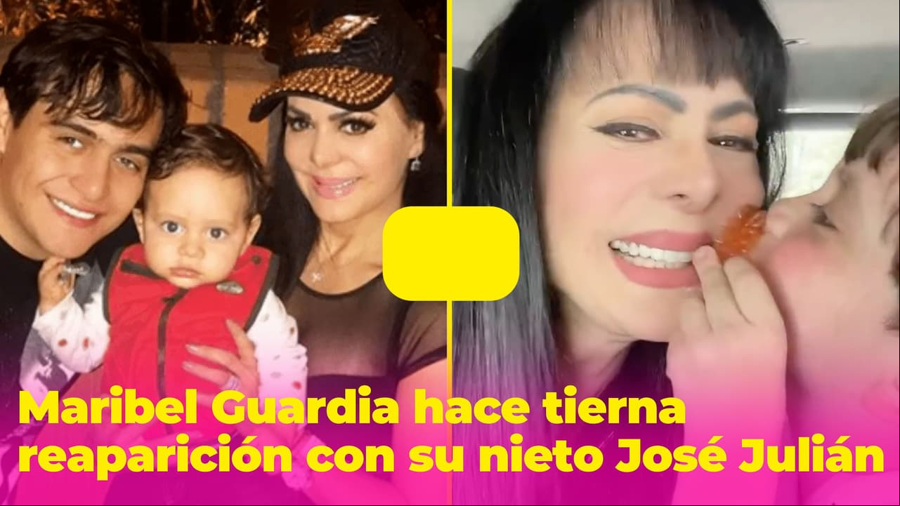 Maribel Guardia reaparece con su nieto en video: "Mi luz en este momento"