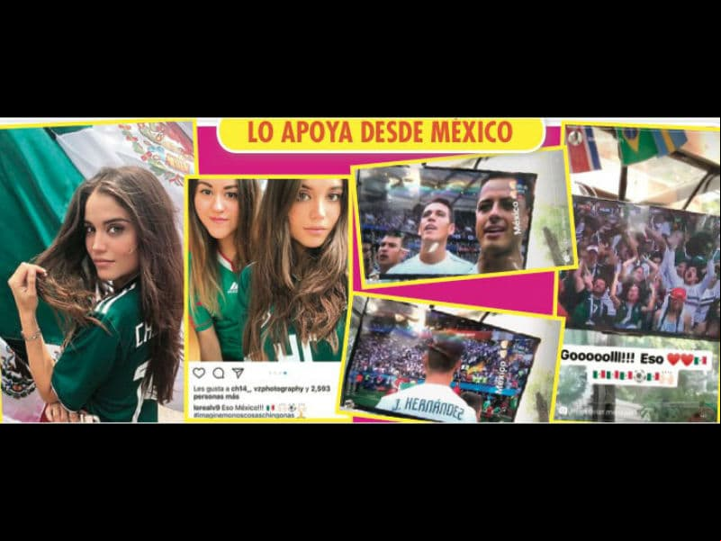 La joven le externa su apoyo a través de las redes sociales