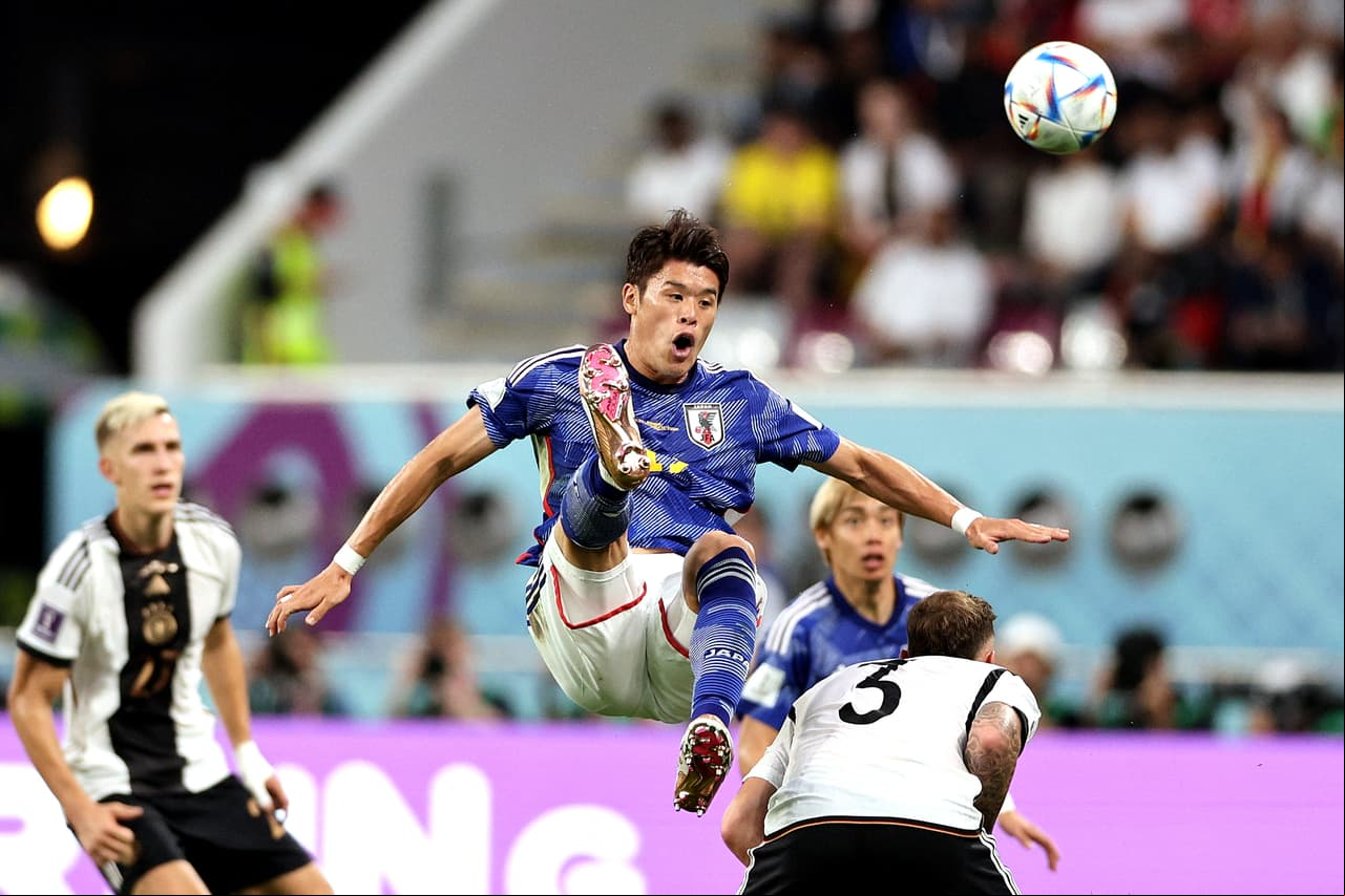 Japón logró llevarse la victoria ante Alemania en un partido que empezaron perdiendo.