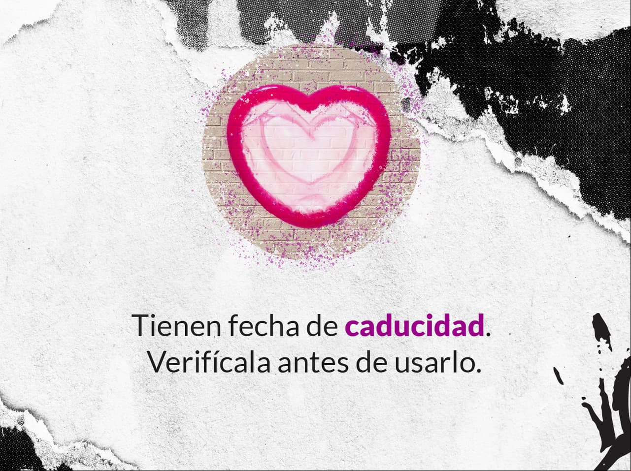 La fecha de caducidad varía en cuanto al tipo de condón. Sin embargo, el promedio es entre 4 y 5 años y viene escrito tanto en la caja como en la envoltura.
