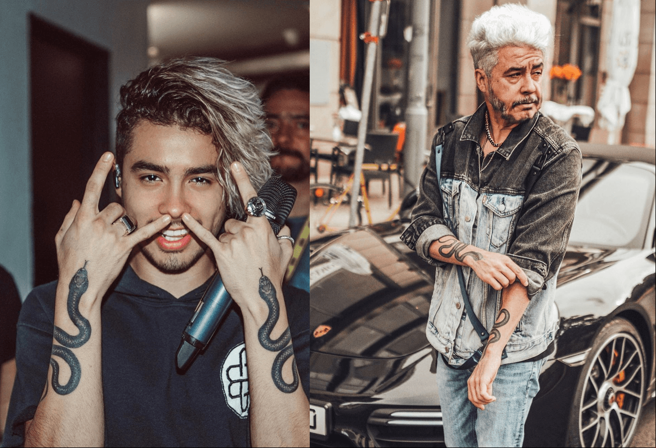 El cantante de género urbano, Mario Bautista tituló su foto de esta manera: "Quiero llegar a esta edad sin arrepentimientos".