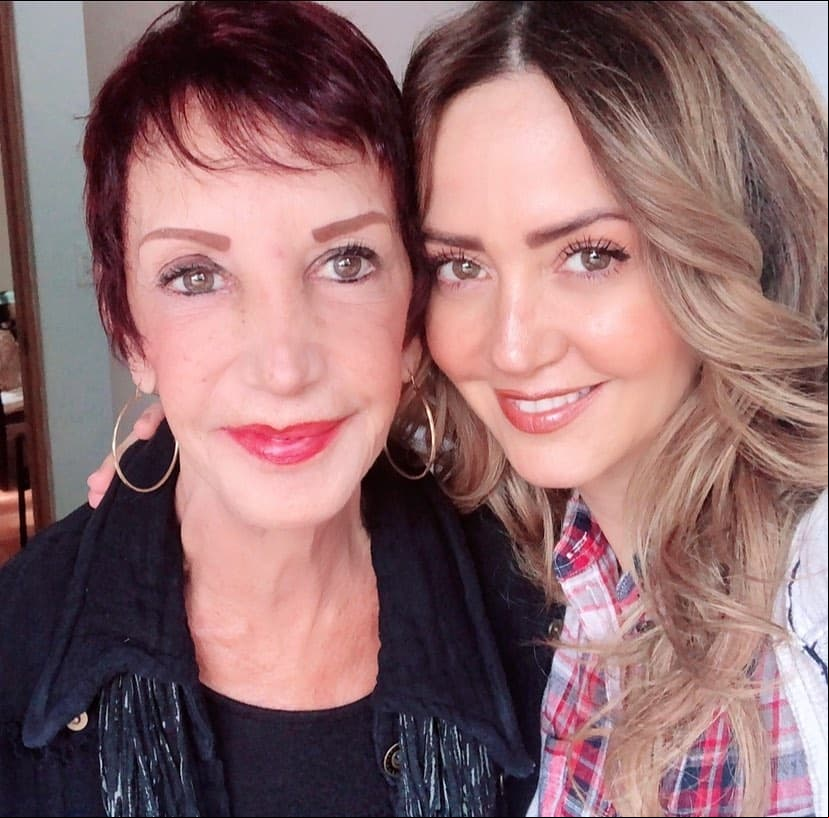 Andrea Legarreta presintió la muerte de su mamá: “me hizo saber que ya no la iba a ver”