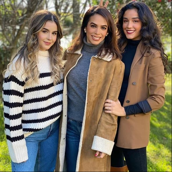 Eduardo Capetillo aseguró que su esposa Biby Gaytán y sus hijas Alejandra y Ana Paula son sus ángeles.