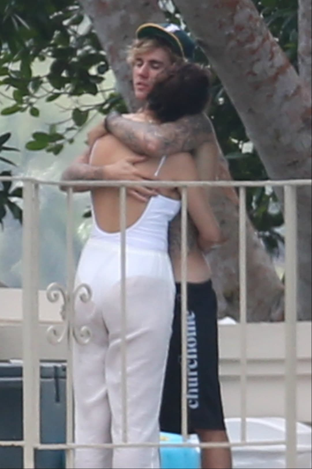 Justin y Selena no se separaron ni un solo instante.