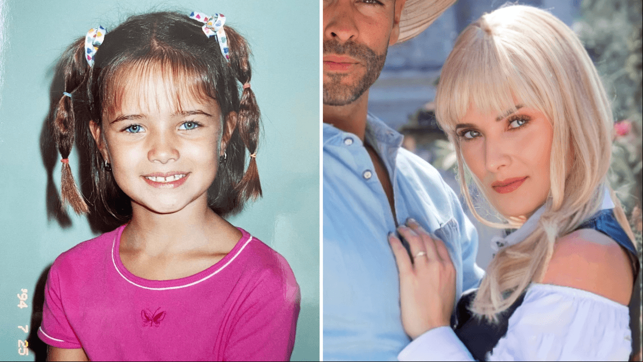 Kimberly Dos Ramos. De ascendencia portuguesa y brasileña, respectivamente de madre y padre, la actriz nació en Caracas, Venezuela. Sin embargo, desde hace algunos años ha destacado en las telenovelas de Televisa.