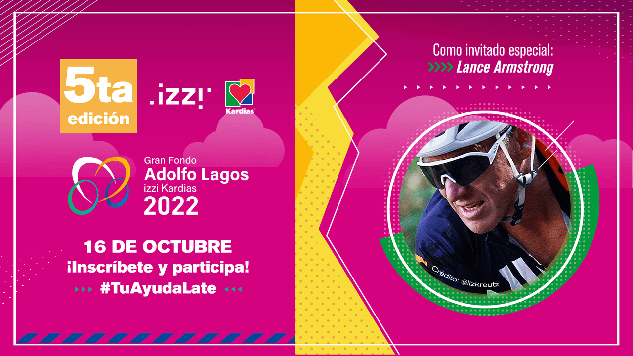 Estos son todos los detalles de la 5ª. Edición del Gran Fondo Adolfo Lagos izzi Kardias