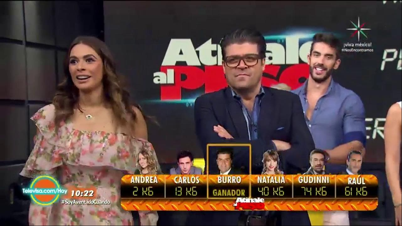 ¡Por fin! Jorge Van Rankin le gana a la báscula