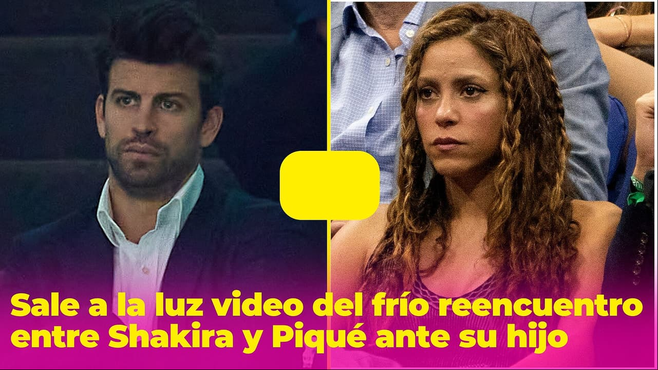 Sale a la luz video del frío reencuentro entre Shakira y Piqué ante su hijo: ni se voltean a ver