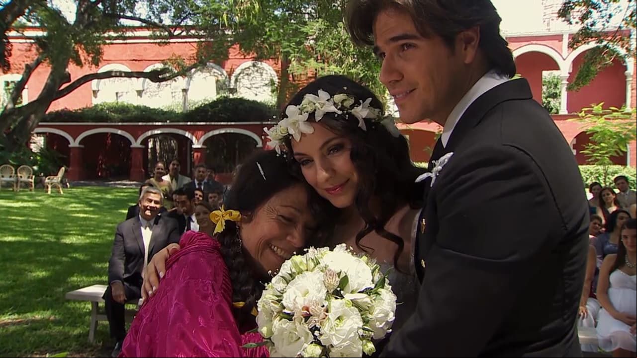 'María' fue testigo oficial de la boda. La querida India María engalanó el gran final de esta historia.