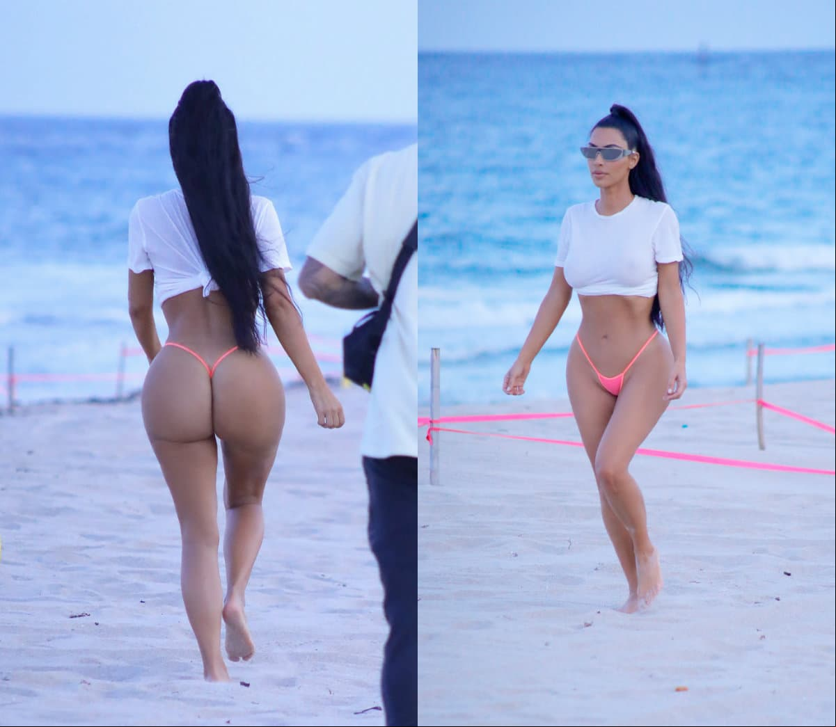 Kim Kardashian demostró que Yanet García no es la única con un trasero perfecto