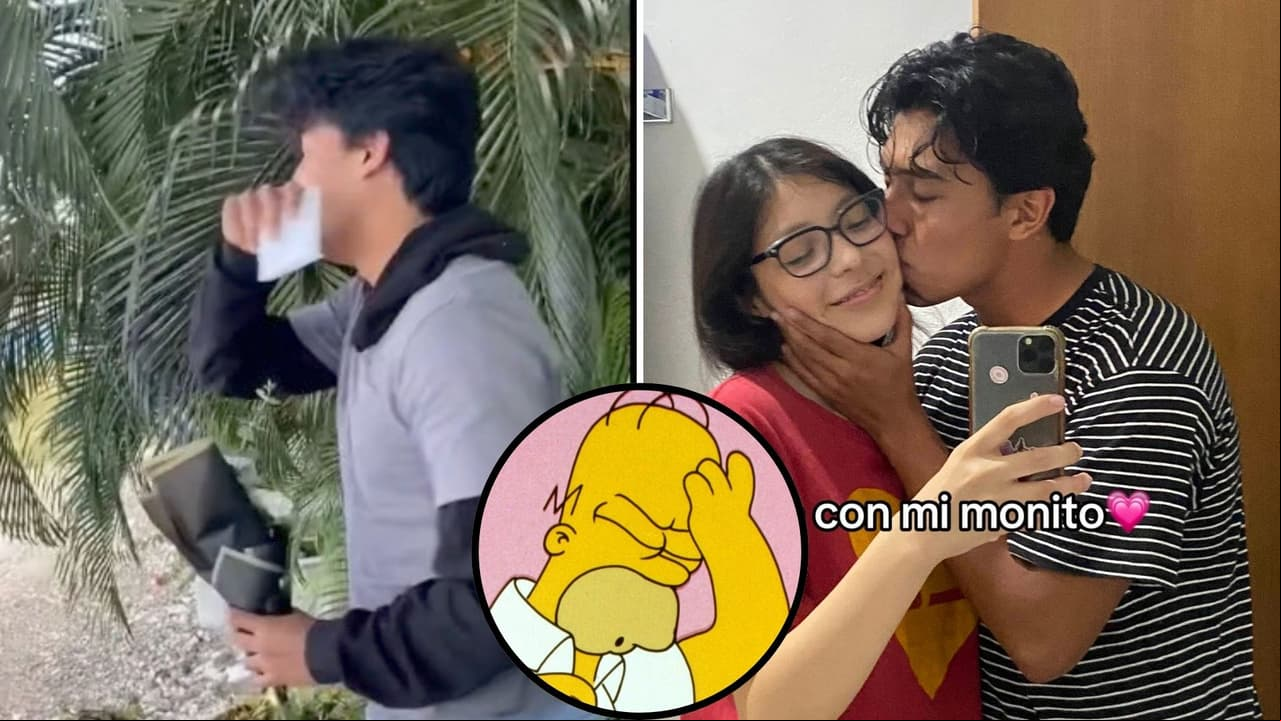 Laura captó el momento en el que arruionó la sorpresa le preparó su novio Rafa