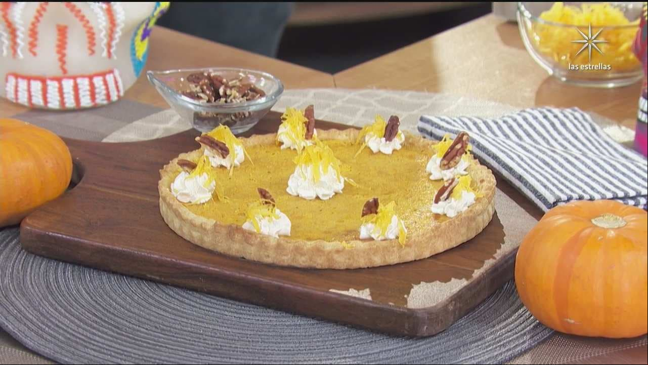 ¡Delicioso postre de Halloween!: Te enseñamos a preparar ‘Tarta de calabaza’
