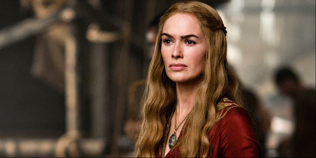 Cersei Lannister de Game Of Thrones.