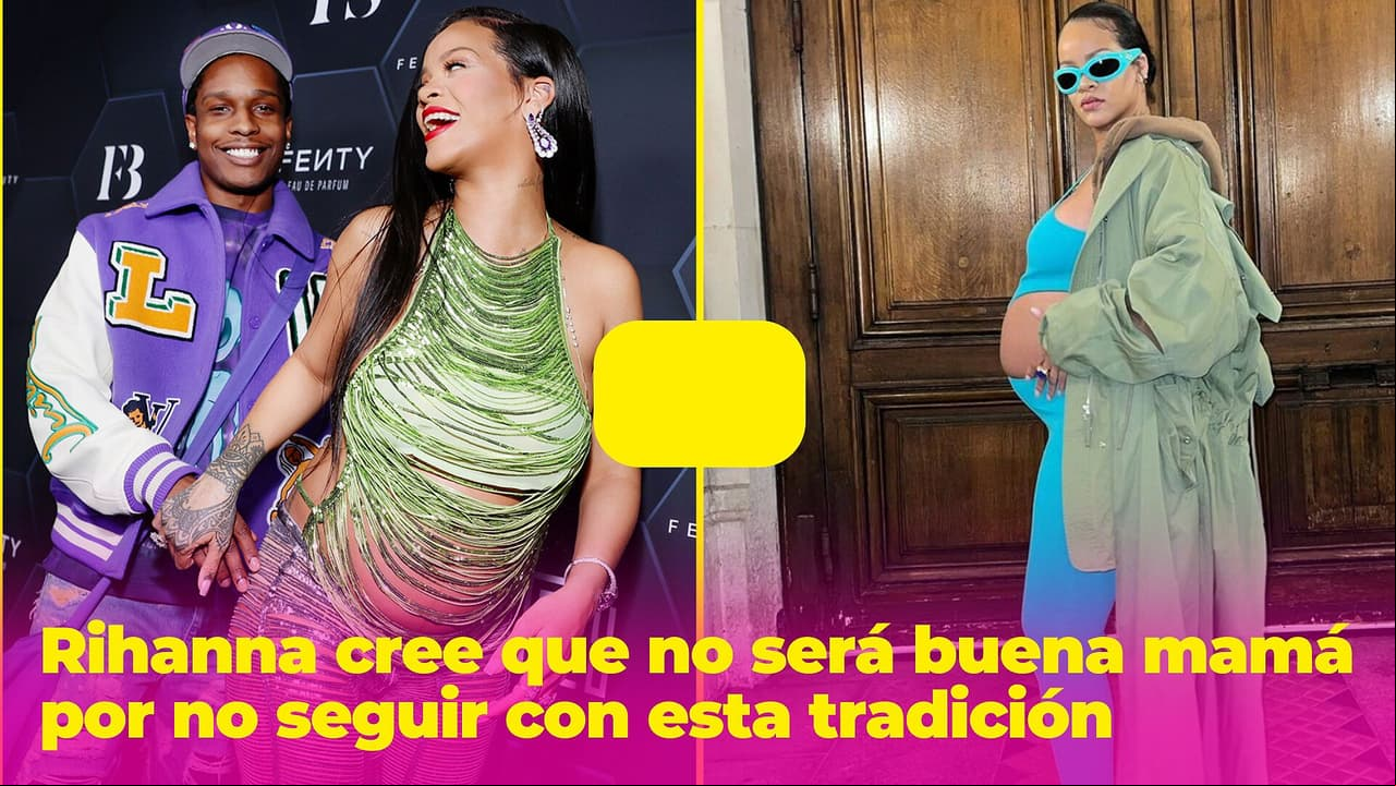 Rihanna cree que no será una buena madre por no seguir con esta tradición