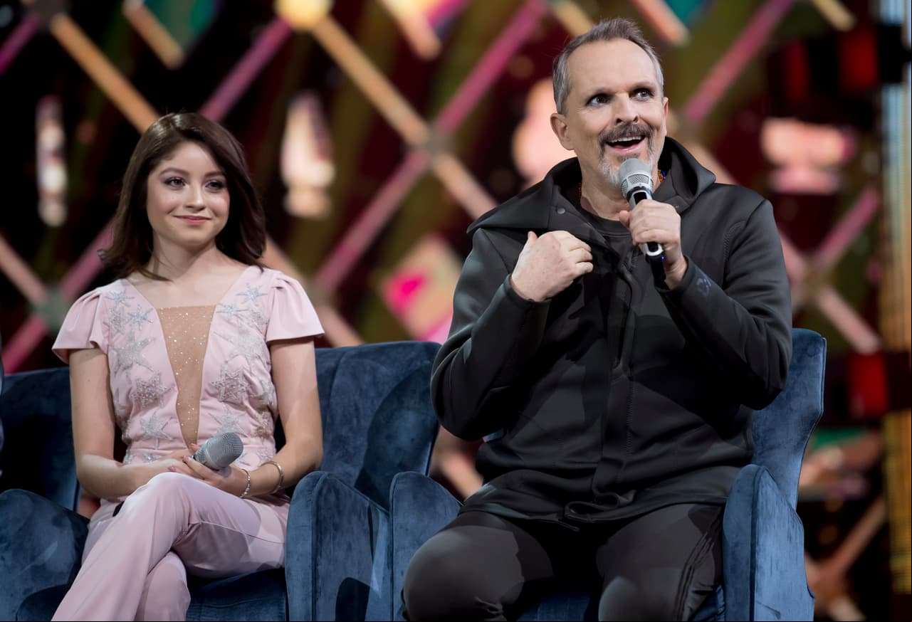 El último juez, pero no menos importante fue Miguel Bosé.
