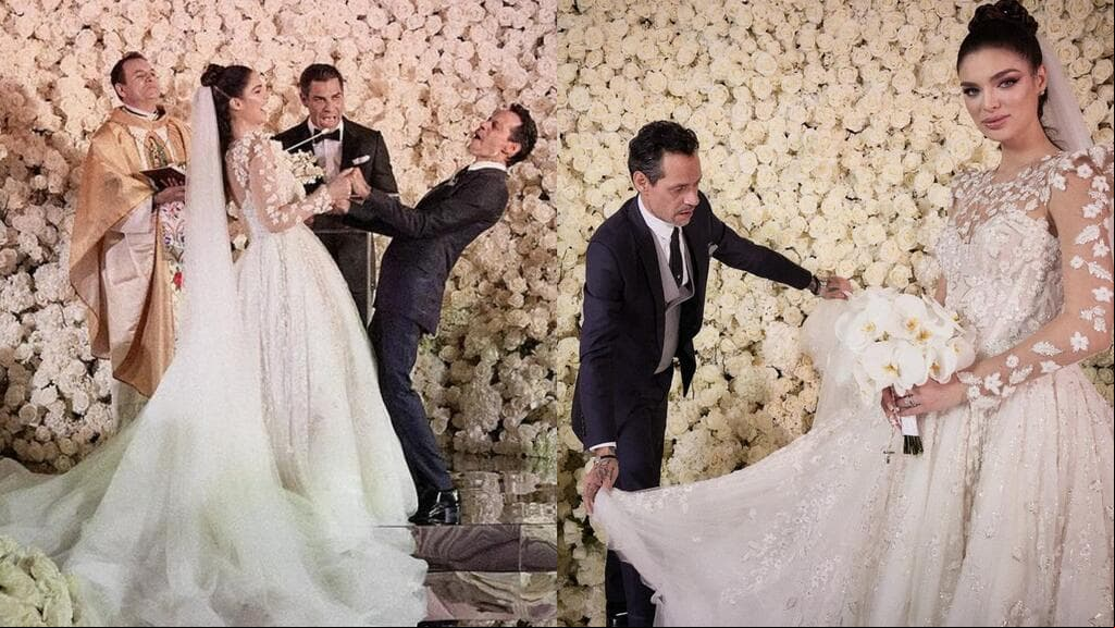 Para celebrar el primer aniversario de su boda, Nadia Ferreira compartió nuevas imágenes de aquel día.