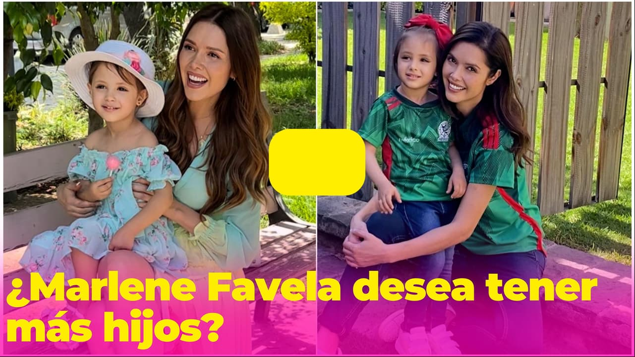Marlene Favela responde si quiere tener más hijos a sus 45 años