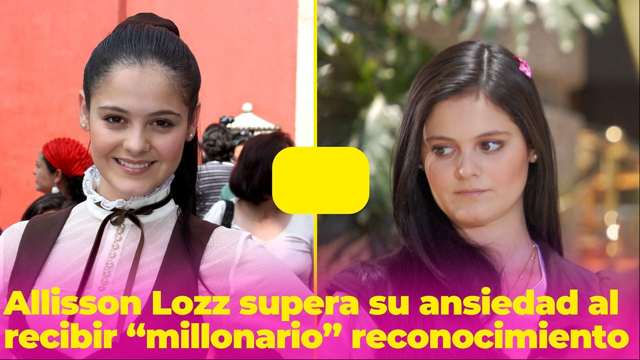Allisson Lozz logró controlar su ansiedad durante la celebración de su 'millonario' triunfo