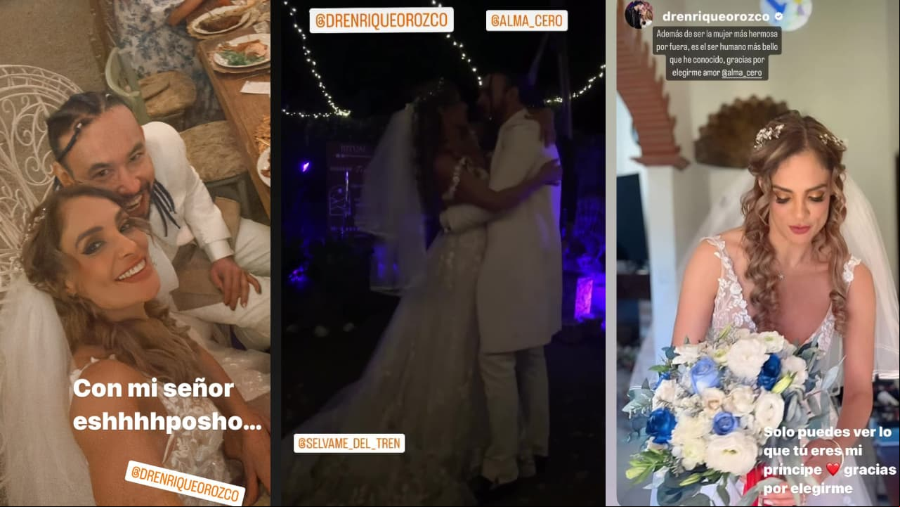 Así fue la boda de Alma Cero, actriz de 'Minas de Pasión'