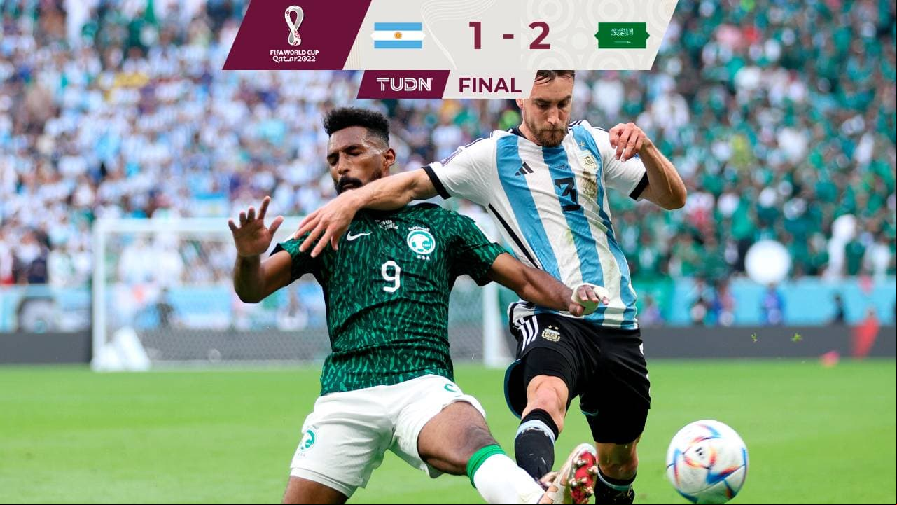 Argentina vs. Arabia Saudita RESUMEN por el Mundial Qatar 2022: Arabia frena a La Albiceleste