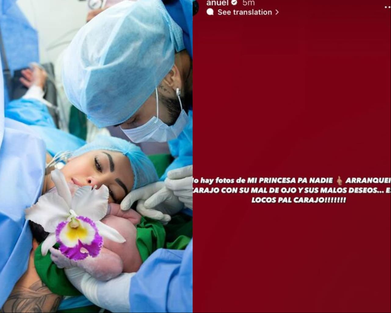 Anuel AA manda contundente mensaje sobre su hija con Yailin la Mas Viral.