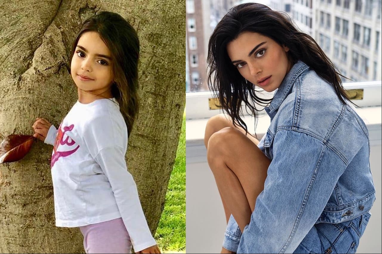 Afirman que Aitana Derbez es idéntica a Kendall Jenner por estas fotografías